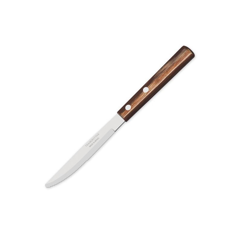 Столовый нож Tramontina Polywood, орех, 104 мм (21101/494)